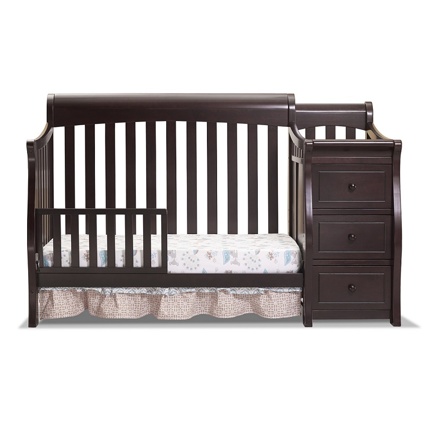 Sorelle Tuscany/ Princeton Elite toddler rail Espresso 151-E